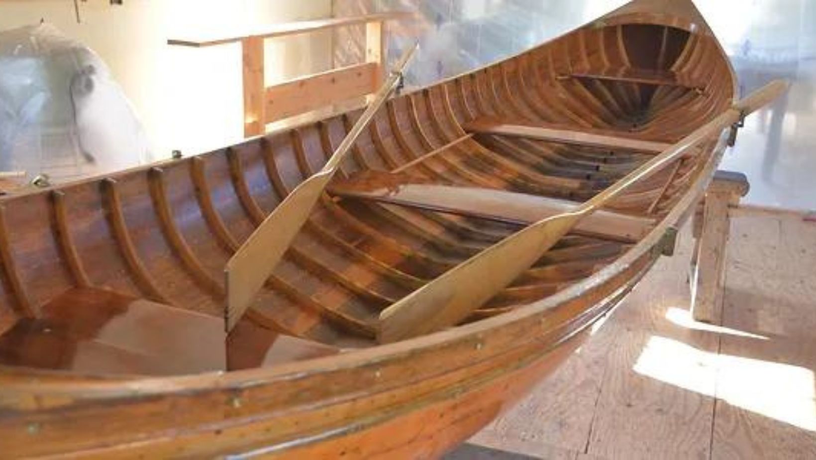 How were Viking longships constructed